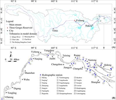 Numerical simulation of non-uniform suspended sediment flowing into the Yangtze River Estuary, China based on a river network model